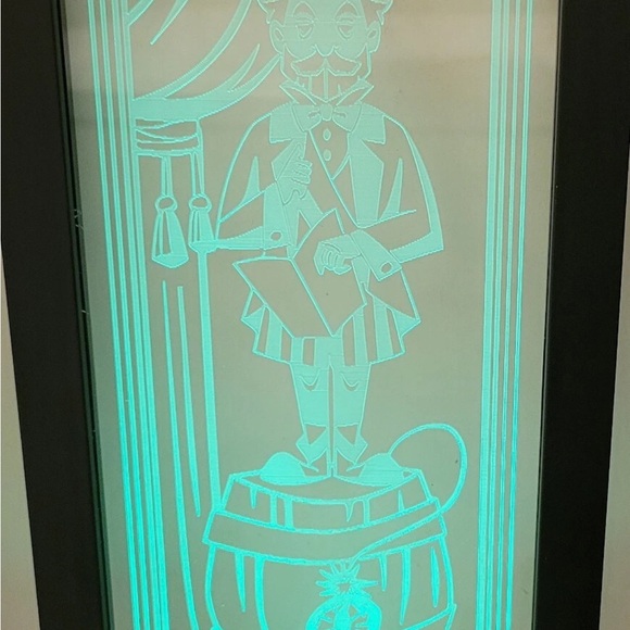 Disney Haunted Mansion 3 ct LED Etched Portraits Pathway...